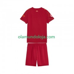 Camisola Valencia CF Criança Equipamento Segundo 2025-2026 Manga Curta